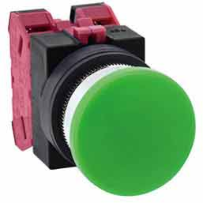 Ảnh của Nút nhấn nhả không đèn IDEC ABS302NG D25 2NC (Xanh)