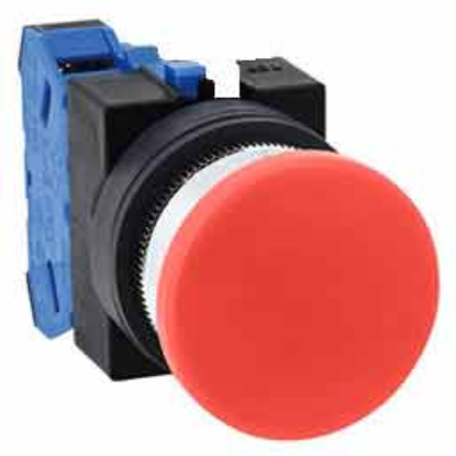 Ảnh của Nút nhấn nhả không đèn IDEC ABS310NR D25 1NO (Đỏ)