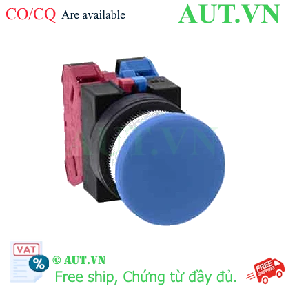 Ảnh của Nút nhấn nhả không đèn IDEC ABS311NS D25 1NO+1NC (Xanh)