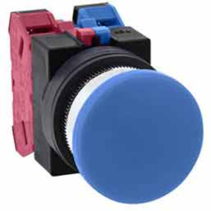 Ảnh của Nút nhấn nhả không đèn IDEC ABS311NS D25 1NO+1NC (Xanh)