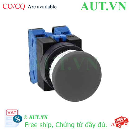 Ảnh của Nút nhấn nhả không đèn IDEC ABS320NB D25 2NO (Đen)