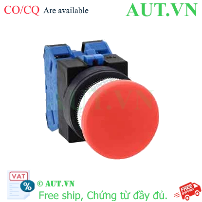 Ảnh của Nút nhấn nhả không đèn IDEC ABS320NR D25 2NO (Đỏ)