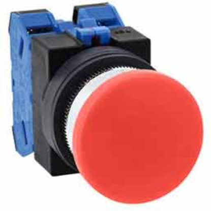 Ảnh của Nút nhấn nhả không đèn IDEC ABS320NR D25 2NO (Đỏ)