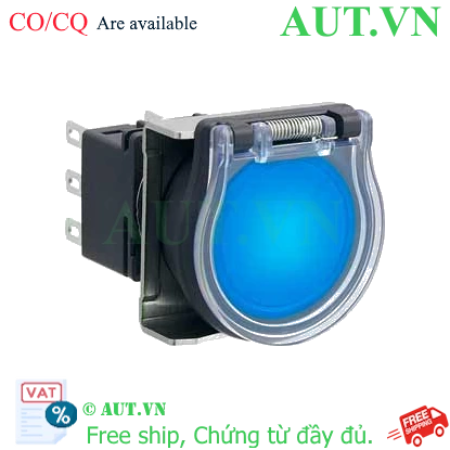 Ảnh của Nút nhấn giữ có đèn IDEC LBW6GL-A1T14VS 24VAC/DC D22 1NO+1NC (Xanh)