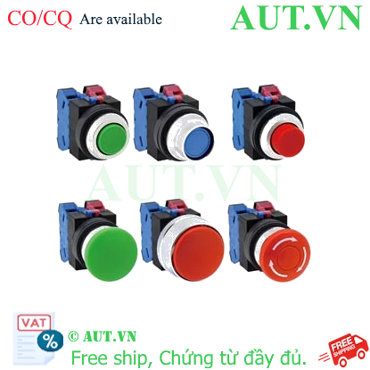 Ảnh của Nút nhấn giữ không đèn IDEC UOQS101NR D25 1NC (Đỏ)