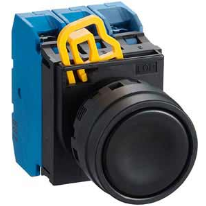 Ảnh của Nút nhấn nhả không đèn IDEC YW1B-M1E30B D22 3NO (Đen)