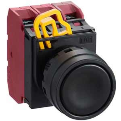 Ảnh của Nút nhấn nhả không đèn IDEC YW1B-M1E03B D22 3NC (Đen)