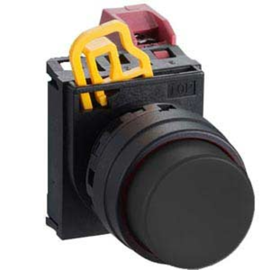 Ảnh của Nút nhấn nhả không đèn IDEC YW1B-M2E01B D22 1NC (Đen)