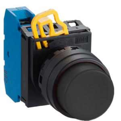 Ảnh của Nút nhấn nhả không đèn IDEC YW1B-M2E10B D22 1NO (Đen)