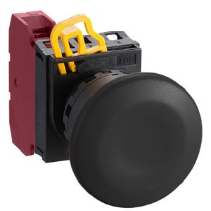 Ảnh của Nút nhấn nhả không đèn IDEC YW1B-M4E01B D22 1NC (Đen)