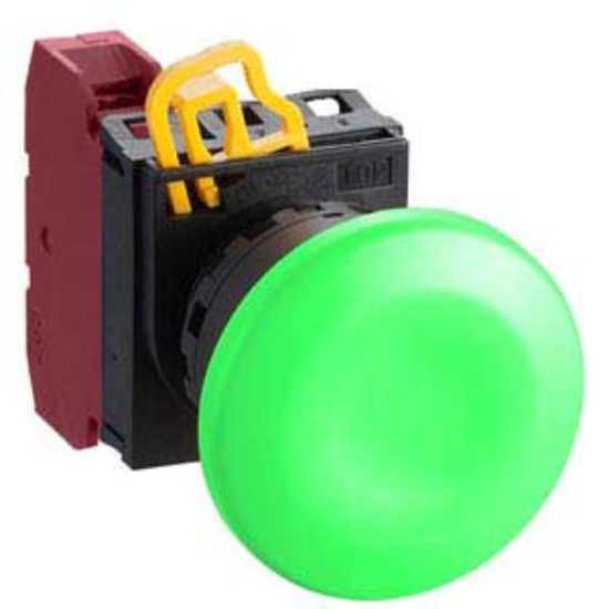 Ảnh của Nút nhấn nhả không đèn IDEC YW1B-M4E01G D22 1NC (Xanh)