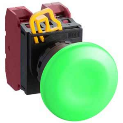 Ảnh của Nút nhấn nhả không đèn IDEC YW1B-M4E02G D22 2NC (Xanh)