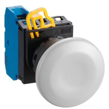 Ảnh của Nút nhấn nhả không đèn IDEC YW1B-M4E10W D22 1NO (Trắng)