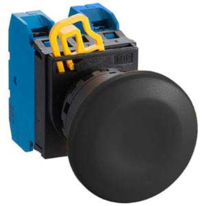 Ảnh của Nút nhấn nhả không đèn IDEC YW1B-M4E20B D22 2NO (Đen)