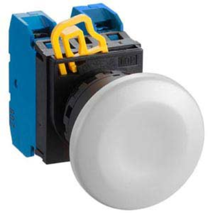 Ảnh của Nút nhấn nhả không đèn IDEC YW1B-M4E20W D22 2NO (Trắng)