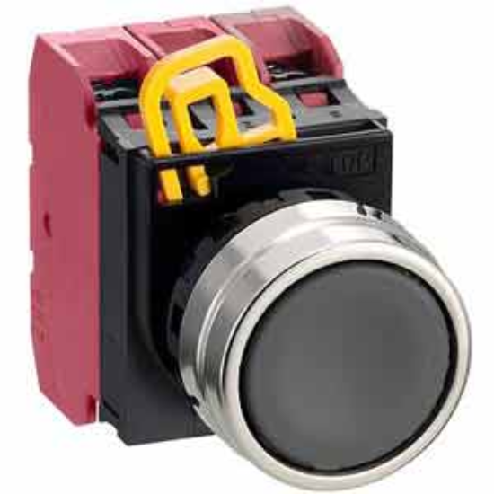 Ảnh của Nút nhấn nhả không đèn IDEC YW4B-M1E03B D22 3NC (Đen)