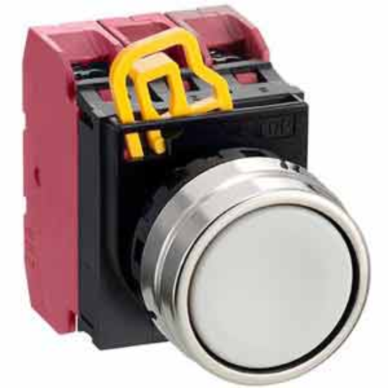 Ảnh của Nút nhấn nhả không đèn IDEC YW4B-M1E03W D22 3NC (Trắng)