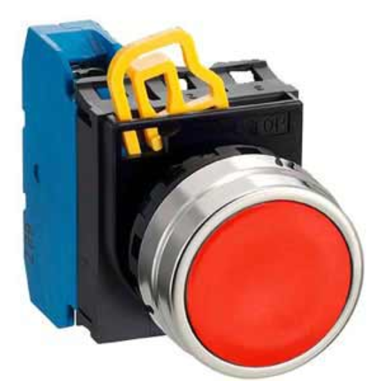 Ảnh của Nút nhấn nhả không đèn IDEC YW4B-M1E10R D22 1NO (Đỏ)