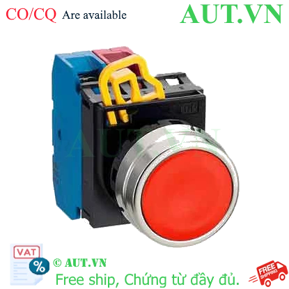 Ảnh của Nút nhấn nhả không đèn IDEC YW4B-M1E11R D22 1NO+1NC (Đỏ)