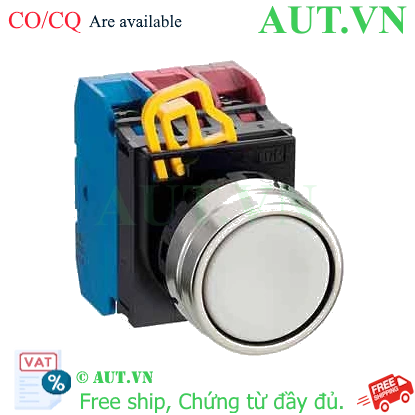 Ảnh của Nút nhấn nhả không đèn IDEC YW4B-M1E12W D22 1NO+2NC (Trắng)