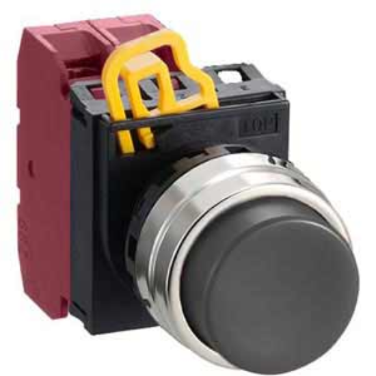 Ảnh của Nút nhấn nhả không đèn IDEC YW4B-M2E02B D22 2NC (Đen)