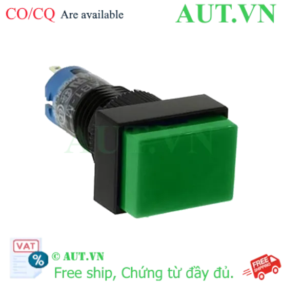 Ảnh của Nút nhấn giữ không đèn IDEC AB1H-A1G D10 1NO+1NC (Xanh)