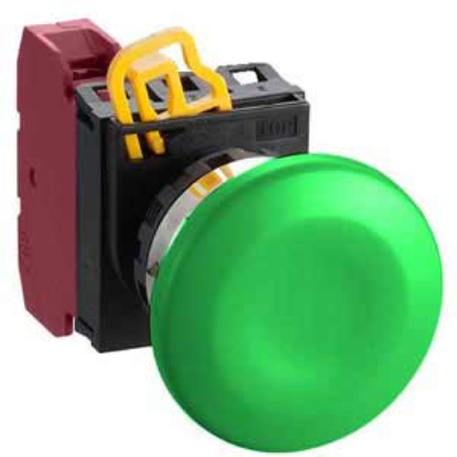 Ảnh của Nút nhấn nhả không đèn IDEC YW4B-M4E01G D22 1NC (Xanh)