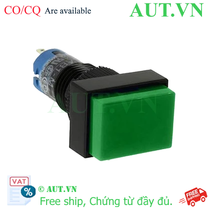 Ảnh của Nút nhấn giữ không đèn IDEC AB1H-A1LG D10 1NO+1NC (Xanh)