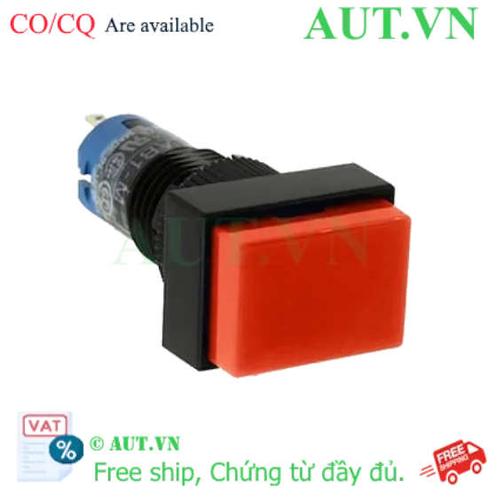 Ảnh của Nút nhấn giữ không đèn IDEC AB1H-A1LR D10 1NO+1NC (Đỏ)