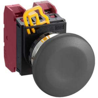 Ảnh của Nút nhấn nhả không đèn IDEC YW4B-M4E02B D22 2NC (Đen)