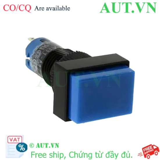 Ảnh của Nút nhấn giữ không đèn IDEC AB1H-A1S D10 1NO+1NC (Xanh)