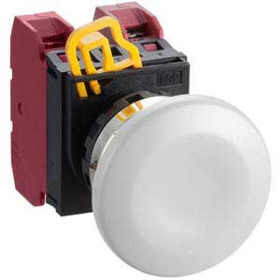 Ảnh của Nút nhấn nhả không đèn IDEC YW4B-M4E02W D22 2NC (Trắng)