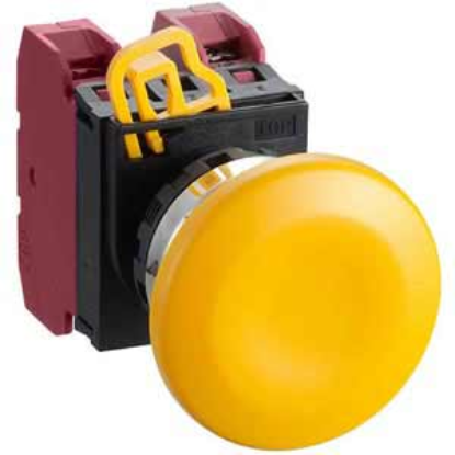 Ảnh của Nút nhấn nhả không đèn IDEC YW4B-M4E02Y D22 2NC (Vàng)