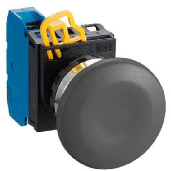 Ảnh của Nút nhấn nhả không đèn IDEC YW4B-M4E10B D22 1NO (Đen)