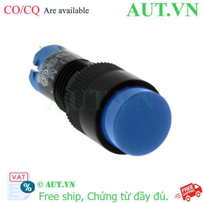 Ảnh của Nút nhấn giữ không đèn IDEC AB1M-A1S D10 1NO+1NC (Xanh)