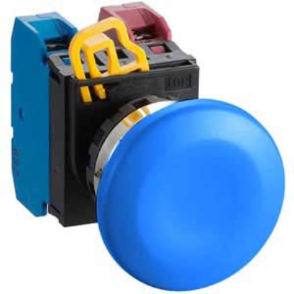 Ảnh của Nút nhấn nhả không đèn IDEC YW4B-M4E11S D22 1NO+1NC (Xanh)