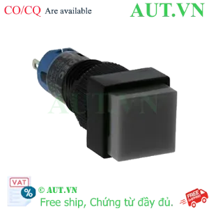 Ảnh của Nút nhấn giữ không đèn IDEC AB1Q-A1B D10 1NO+1NC (Đen)