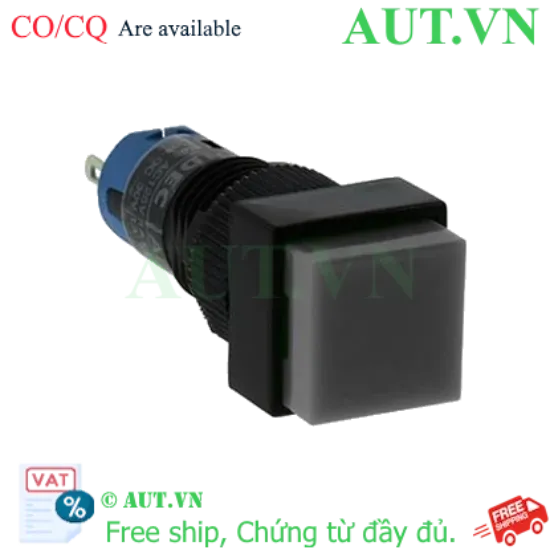Ảnh của Nút nhấn giữ không đèn IDEC AB1Q-A1B D10 1NO+1NC (Đen)