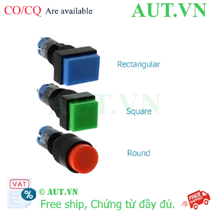 Ảnh của Nút nhấn giữ không đèn IDEC AB1Q-A1LA D10 1NO+1NC (Hổ phách)