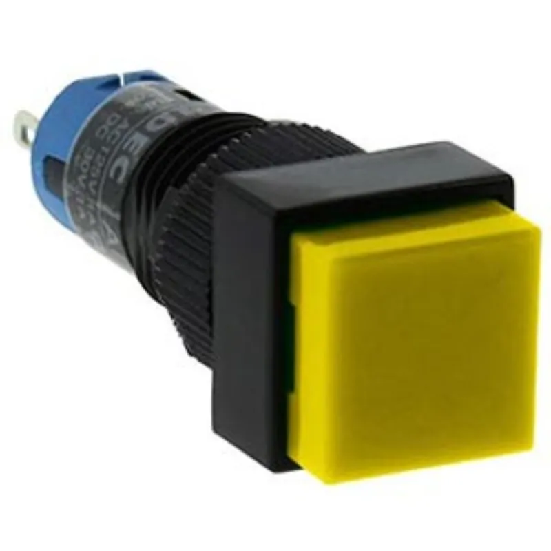 Ảnh của Nút nhấn giữ không đèn IDEC AB1Q-A1Y D10 1NO+1NC (Vàng)
