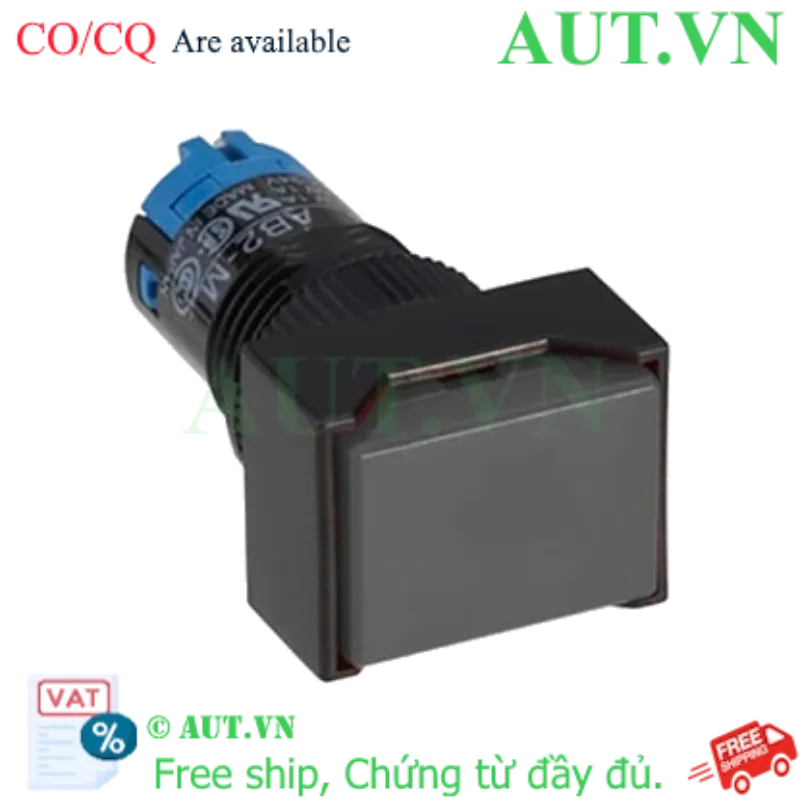 Ảnh của Nút nhấn giữ không đèn IDEC AB2H-A1B D12 1NO+1NC (Đen)