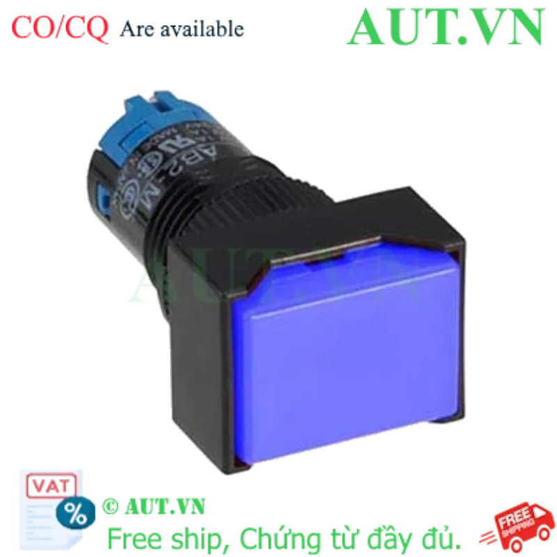 Ảnh của Nút nhấn giữ không đèn IDEC AB2H-A1PS D12 1NO+1NC (Xanh)