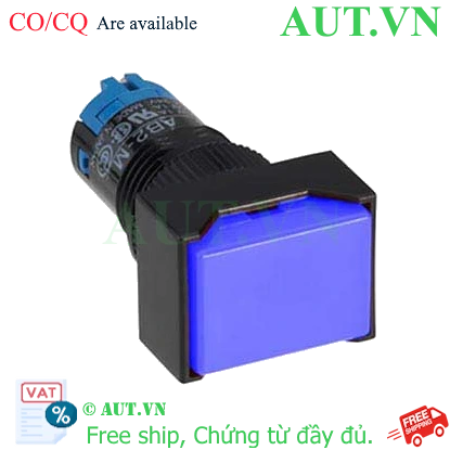 Ảnh của Nút nhấn giữ không đèn IDEC AB2H-A2PS D12 2NO+2NC (Xanh)