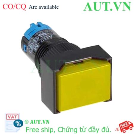 Ảnh của Nút nhấn giữ không đèn IDEC AB2H-A2PY D12 2NO+2NC (Vàng)