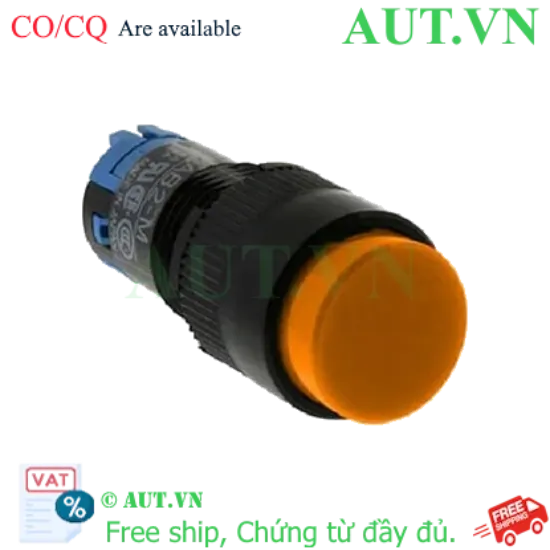 Ảnh của Nút nhấn giữ không đèn IDEC AB2M-A2LA D12 2NO+2NC (Hổ phách)