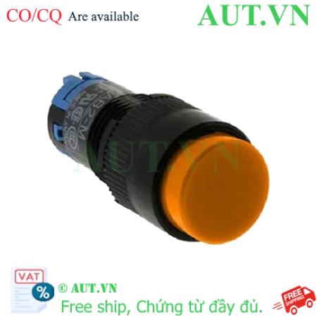 Ảnh của Nút nhấn giữ không đèn IDEC AB2M-A2PLA D12 2NO+2NC (Hổ phách)