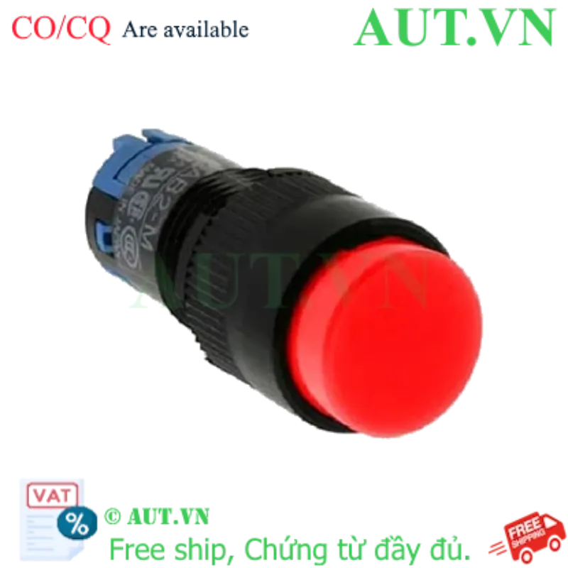 Ảnh của Nút nhấn giữ không đèn IDEC AB2M-A2R D12 2NO+2NC (Đỏ)