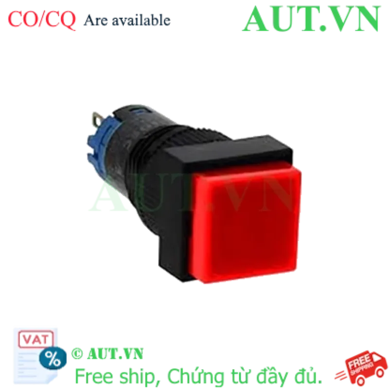 Ảnh của Nút nhấn giữ không đèn IDEC AB2Q-A1LR D12 1NO+1NC (Đỏ)