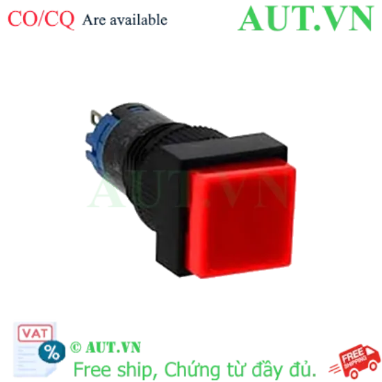 Ảnh của Nút nhấn giữ không đèn IDEC AB2Q-A1R D12 1NO+1NC (Đỏ)