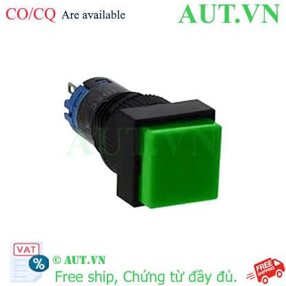 Ảnh của Nút nhấn giữ không đèn IDEC AB2Q-A2G D12 2NO+2NC (Xanh)